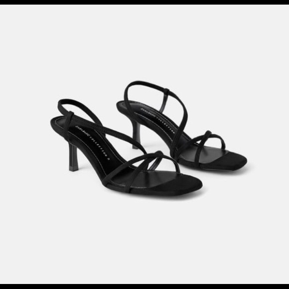 Zara Shoes - Zara mid-heel sandal